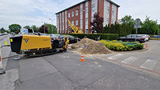 Przewiert sterowany HDD pod jezdnią Poznań