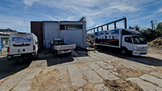 Przewiert sterowany pod chodnikiem Poznań – mała wiertnica HDD